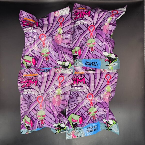 24x INVADER ZIM HANGERS - EXCLUSIVE BLIND BAG SEALED (FULL CASE) - Picture 7 of 10